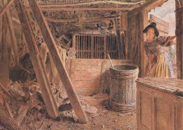 William Henry Hunt,OWS The Outhouse (mk46) China oil painting art